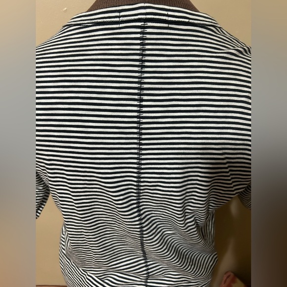 Rag & Bone Striped Tee Organic Pima Cotton Dress - Picture 7 of 12